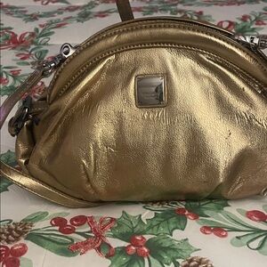 Simply Vera  Vera Wang Gold Designer Women's Bag Crossbody